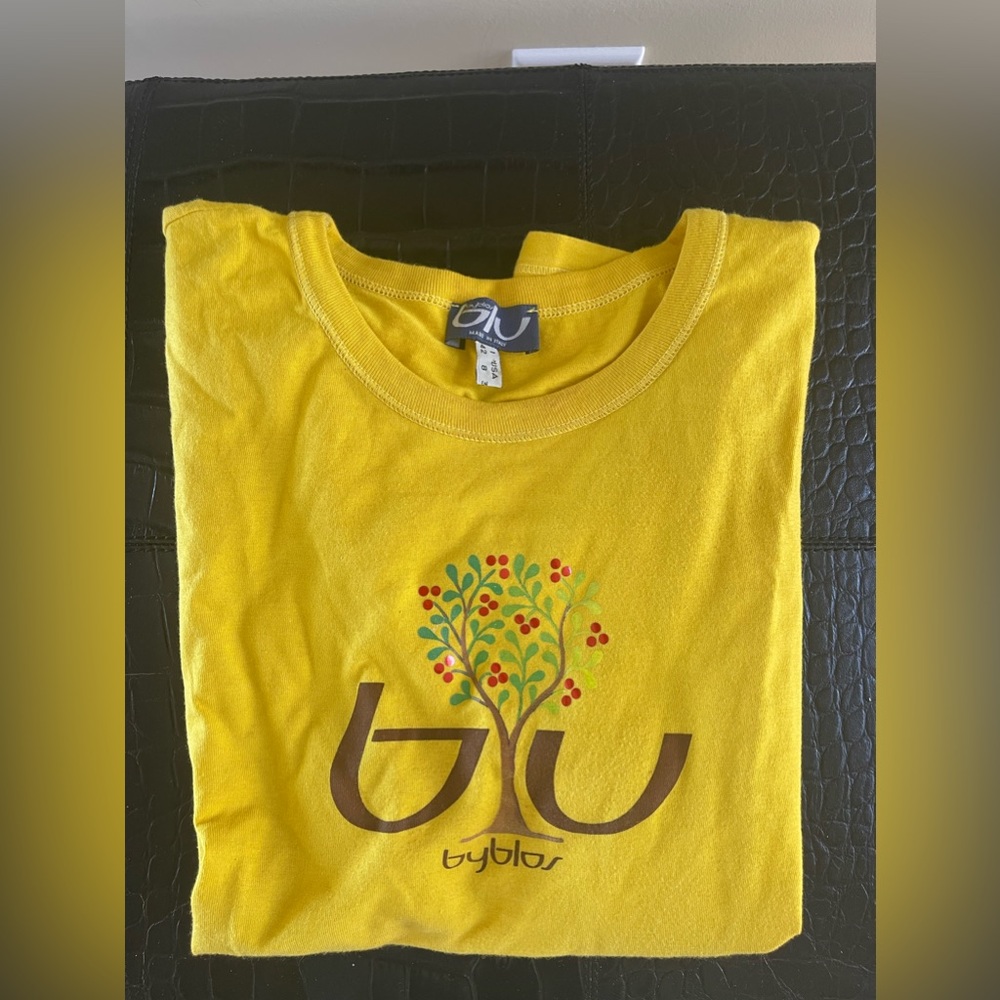 VINTAGE BYBLOS BLU TOP - Picture 2 of 14